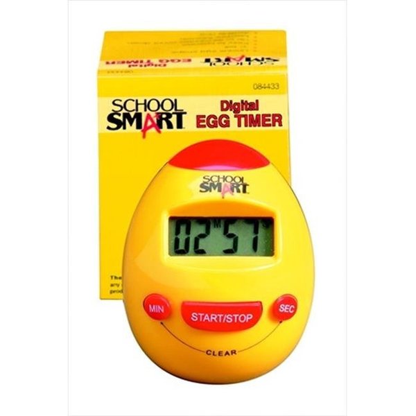 School Smart School Smart 084433 Egg Shaped Timer; Digital 84433